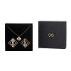 Затискачі для сосків з легкою підвіскою LOCKINK Adjustable Nipple Clamps with Light Pendant - Golden