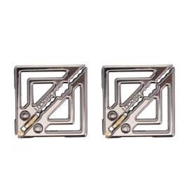 Затискачі для сосків з легкою підвіскою LOCKINK Adjustable Nipple Clamps with Light Pendant - Grey - 2