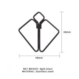 Зажимы для сосков LOCKINK Nipple Clamps - Grey - 6
