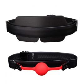 БДСМ-набор LOCKINK Moonlight Treasure Chest - Black Set - 6
