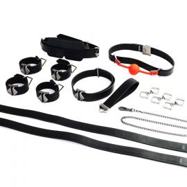 БДСМ-набор LOCKINK Moonlight Treasure Chest - Black Set - 4