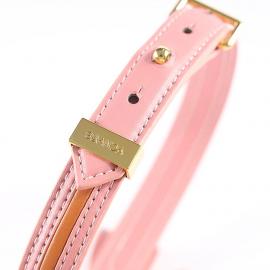 Повідець LOCKINK SEVANDA Love Heart Butterfly Leather Collar Set - Pink - 8