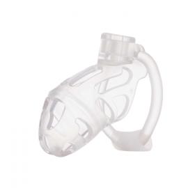 Клітка для пеніса LOCKINK SEVANDA Plastic Penis Chastity Cage - Transparent - 1