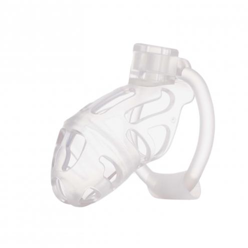 Клітка для пеніса LOCKINK SEVANDA Plastic Penis Chastity Cage - Transparent