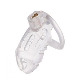 Клітка для пеніса LOCKINK SEVANDA Plastic Penis Chastity Cage - Transparent - 8