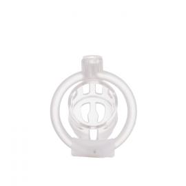 Клітка для пеніса LOCKINK SEVANDA Plastic Penis Chastity Cage - Transparent - 3