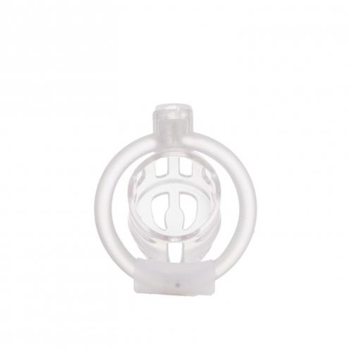 Клітка для пеніса LOCKINK SEVANDA Plastic Penis Chastity Cage - Transparent