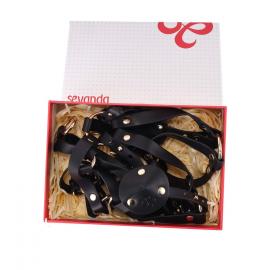 Портупея на груди LOCKINK SEVANDA Queen Chest Harness with Removable Bra - 6