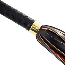 Флогер LOCKINK SEVANDA Red & Black Braided Tail Flogger - 2
