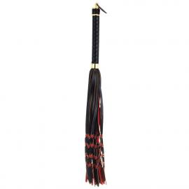Флогер LOCKINK SEVANDA Red & Black Braided Tail Flogger - 4