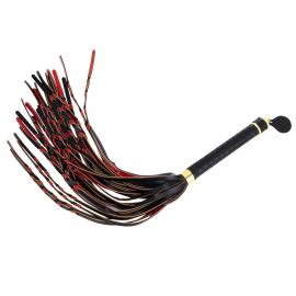 Флогер LOCKINK SEVANDA Red & Black Braided Tail Flogger - 3