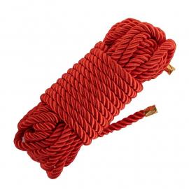 Мотузка для шибарі LOCKINK SEVANDA Shibari Pratice Rope Red, 8 метрів - 1