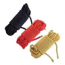 Мотузка для шибарі LOCKINK SEVANDA Shibari Pratice Rope Black, 8 метрів - 2