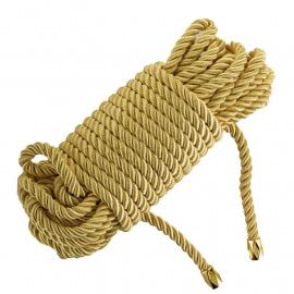 Мотузка для шибарі LOCKINK SEVANDA Shibari Pratice Rope Golden, 8 метрів - 1