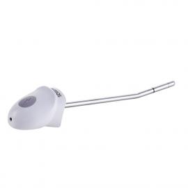 Уретральний зонд LOCKINK SEVANDA Vibrating & E-stim Metal Urethral Sounding - White - 8