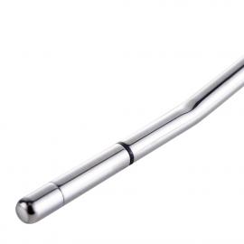 Уретральний зонд LOCKINK SEVANDA Vibrating & E-stim Metal Urethral Sounding - White - 9