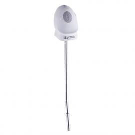 Уретральний зонд LOCKINK SEVANDA Vibrating & E-stim Metal Urethral Sounding - White - 1