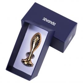 Анальна пробка LOCKINK SEVANDA Pearl Pear-shape Anal Plug - 2