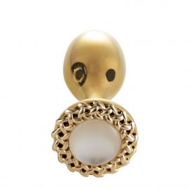 Анальна пробка LOCKINK SEVANDA Pearl Rose-shape Anal Plug - 2