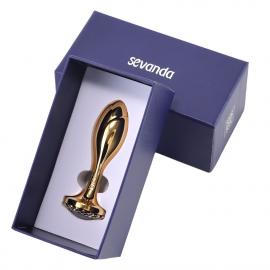 Анальна пробка LOCKINK SEVANDA Pearl Rose-shape Anal Plug - 6