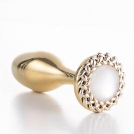 Анальна пробка LOCKINK SEVANDA Pearl Rose-shape Anal Plug - 5