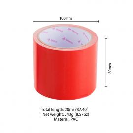 Електростатична стрічка для бондажу LOCKINK SEVANDA Electrostatic Tape - Red Tape, 16 м - 4