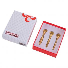 Набор уретральных стимуляторов LOCKINK Bad Boy Training Urethral Plugs Set - 2