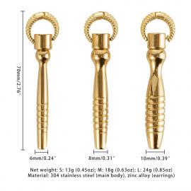 Набор уретральных стимуляторов LOCKINK Bad Boy Training Urethral Plugs Set - 3