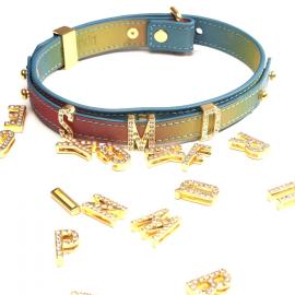 Нашийник LOCKINK Multi-color DIY Alphabet Collar - 7