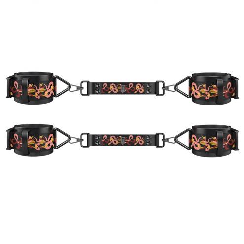 БДСМ-набір LOCKINK Flowering Serpent - Bondage Set, 12 шт.