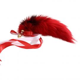 Анальна пробка з хвостом лисиці LOCKINK SEVANDA Red Vixen Set with Pear-shape Plug - 2