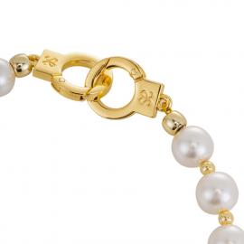 Перлинний нашийник з повідцем та наручниками LOCKINK Pearl Bondage & Restraint Set - 6