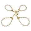 Жемчужный ошейник с поводком и наручниками LOCKINK Pearl Bondage & Restraint Set