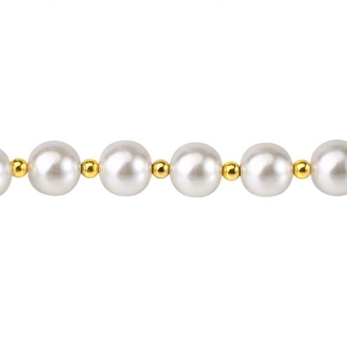 Жемчужные наручники и поножи LOCKINK Pearl Handcuffs & Anklecuffs