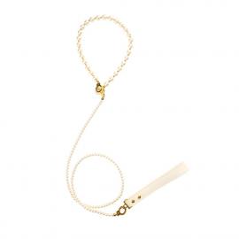 Жемчужный ошейник с поводком LOCKINK Pearl Collar & Leash Set - 4