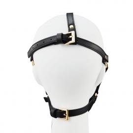 Маска-збруя для орального сексу LOCKINK SEVANDA Blowjob Head Harness - 4