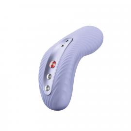 Накладний вібратор Fun Factory LAYA III soft violet, ефект постукування пальцем - 1