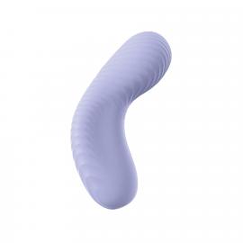 Накладний вібратор Fun Factory LAYA III soft violet, ефект постукування пальцем - 3