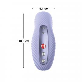 Накладний вібратор Fun Factory LAYA III soft violet, ефект постукування пальцем - 7