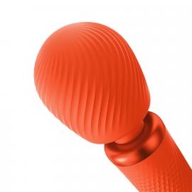 Вібромасажер Fun Factory VIM Vibrating Wand sunrise orange, суперпотужний та легкий, до 6 годин роботи - 9
