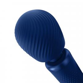 Вібромасажер Fun Factory VIM Vibrating Wand midnight blue, суперпотужний та легкий, до 6 годин роботи - 6