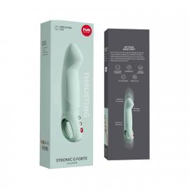 Пульсатор для точки G Fun Factory STRONIC G FORTE sage green, 8 режимів, суперпотужний - 5