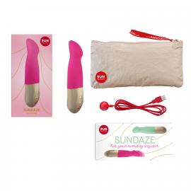 Вібратор-пульсатор Fun Factory SUNDAZE fuchsia pink - 4