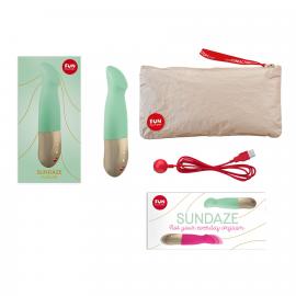 Вібратор-пульсатор Fun Factory SUNDAZE pistachio - 8