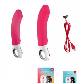 Вібратор для точки G Fun Factory BIG BOSS pink, дуже потужний - 6
