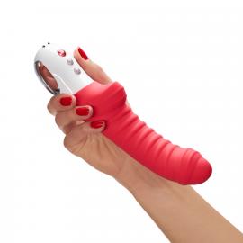 Вібратор для точки G Fun Factory TIGER india red, ребристий - 2