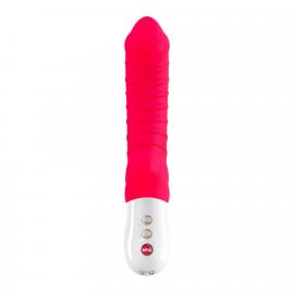 Вібратор для точки G Fun Factory TIGER india red, ребристий - 5