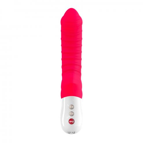 Вибратор для точки G Fun Factory TIGER india red, ребристый