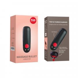 Вибропуля Fun Factory Massage BULLET, 3 швидкості, 3 малюнка вибрации - 5