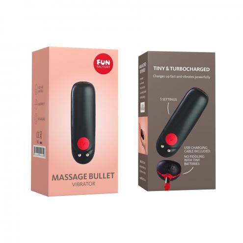 Вибропуля Fun Factory Massage BULLET, 3 скорости, 3 рисунка вибрации